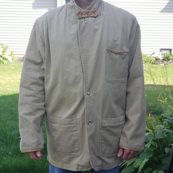 ORVIS Men's Canvas Cotton Hunting Blazer Jaket - Picture 6 of 8